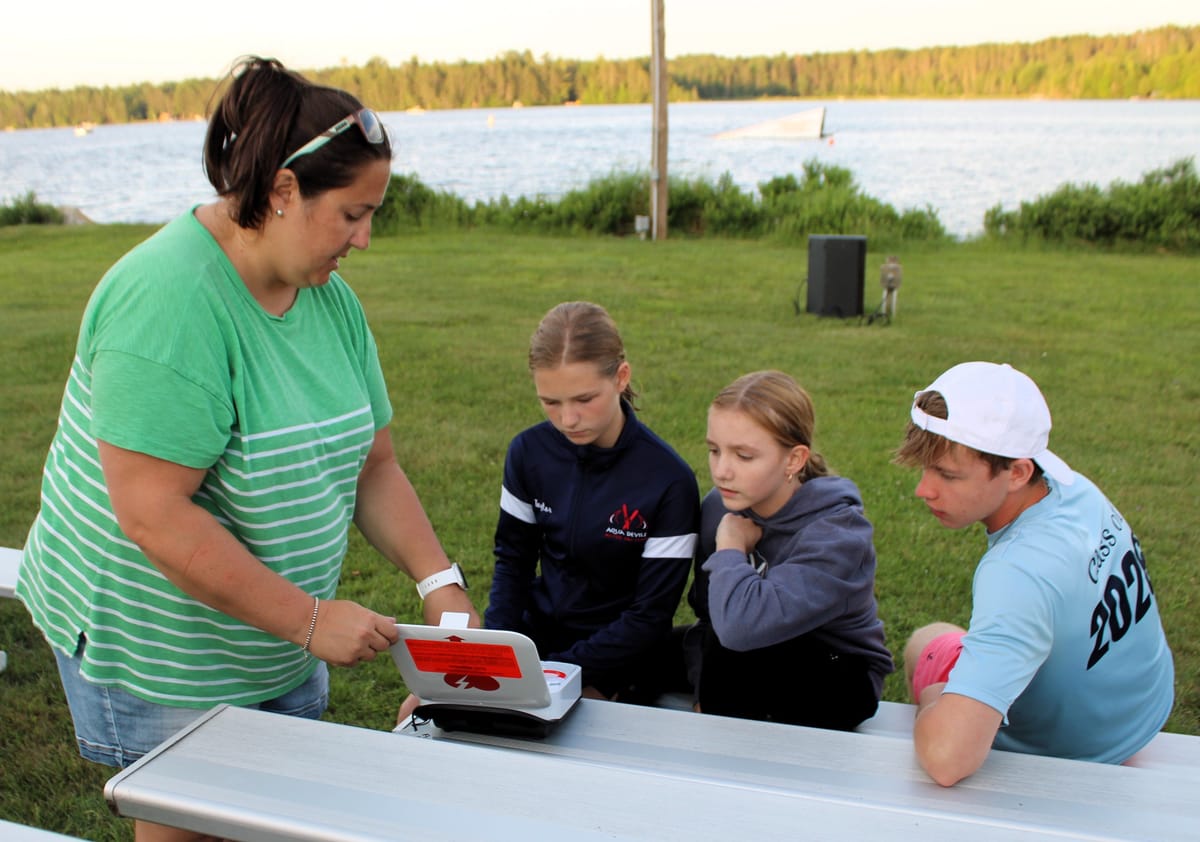 Aqua Devils' New AED Stresses Safety First