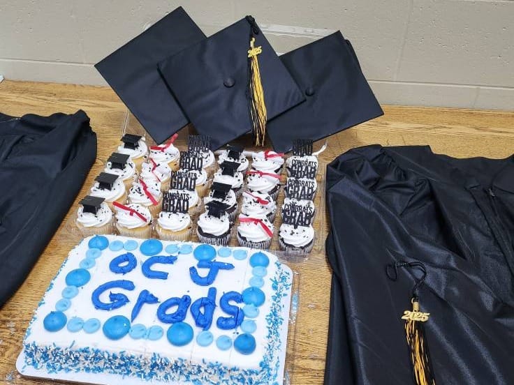Five Incarcerated Students Celebrate Graduation at Oneida County Jail