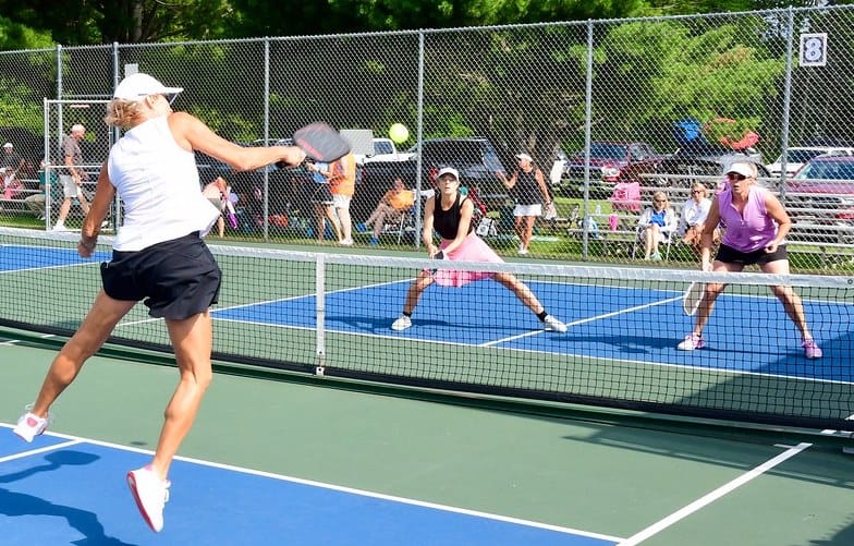 Players Ace Pickleball Tourney in Three Lakes